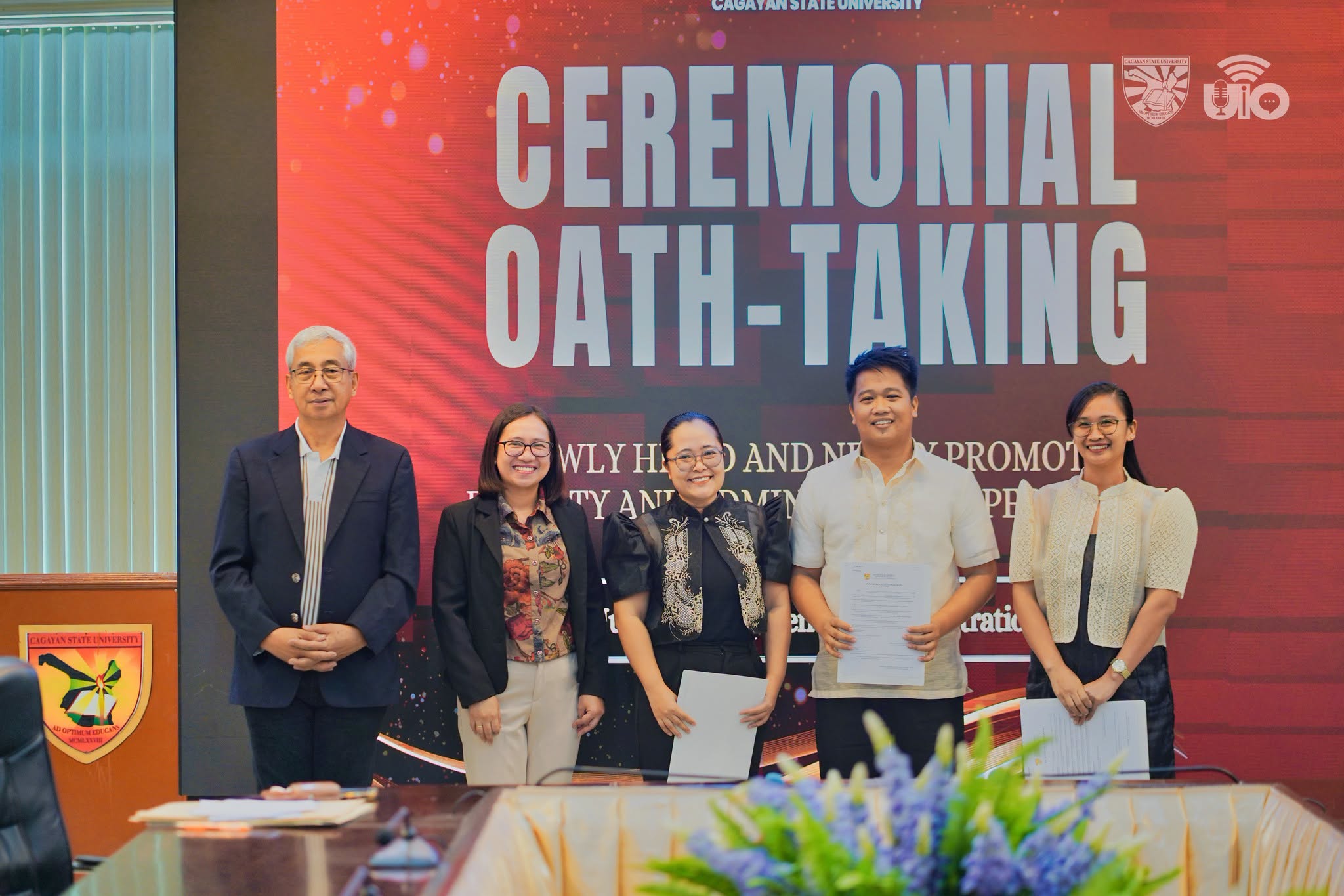 OIC PRESIDENT IBAÑEZ ADMINISTERS OATH TO 89 NEWLY HIRED AND PROMOTED CSU EMPLOYEES photo 33